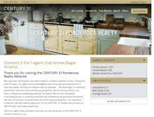 Tablet Screenshot of century21ponderosa.com